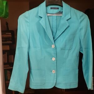 Ralph Lauren Turquoise Blazer